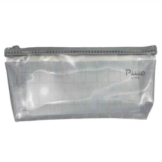 KOKUYO 國譽 Piiip Light 透明筆袋, 灰色, 1個
