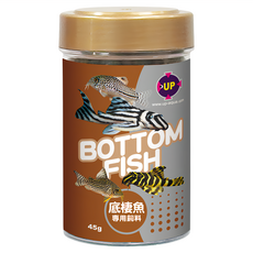 UP AQUA 雅柏 底棲魚專用飼料 E-236, 45g, 1罐