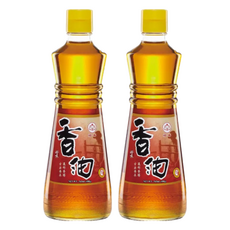 福壽實業 好味香油，精選芝麻油與大豆沙拉油調和，增添芝麻清香，涼拌與沾醬皆適宜, 543ml, 2瓶