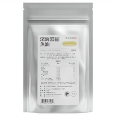 VitalBulk Omega-3 深海濃縮魚油 1200mg, 100顆, 1包