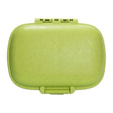 OMORY 馬卡龍八格雙層藥盒 透明可視 分隔收納, 1個