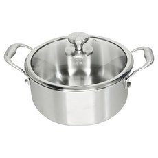 SHIMIZU 清水 316不鏽鋼爵鼎湯鍋, 1個, 22cm