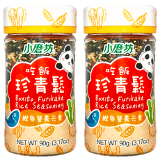 小磨坊 吃飯珍青鬆 鰹魚營養元素, 90g, 2罐