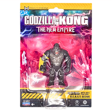 哥吉拉大戰金剛公仔 超值款3.25吋 4個經典角色可收集, 款式隨機, 1個