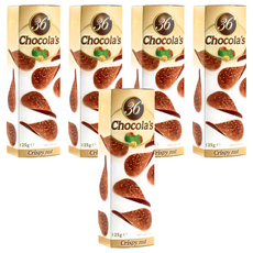 36Chocolas 比利時榛果脆餅夾心牛奶巧克力, 125g, 100g, 5個