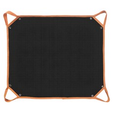 Chill Outdoor ISE 多功能防火布, 黑色橘邊