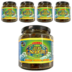 啃唄 海鮮干貝XO醬, 特選頂級, 350g, 5罐