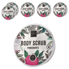 SCARLETT Whitening 美體磨砂膏 石榴 250ml, 6罐