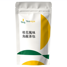 Teavoya 嘉柏茶業 桂花風味烏龍茶包, 3g, 20包, 1袋
