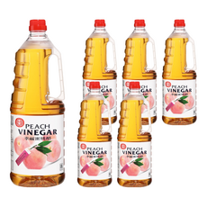 十全 幸福蜜桃醋 酸度2.2%以上, 1.8L, 6瓶