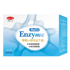 good Life 得意人生 順暢66 酵素益生菌, 60包, 4g, 1盒