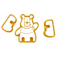 Skater POOH 立體餅乾壓模 11 x 9.2 x 1.2cm, 549984, 1個