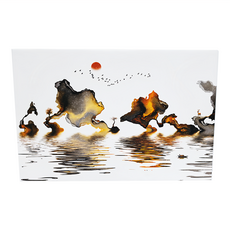 24mama掛畫 單聯式 無框畫 山水意境01