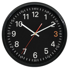 FRANCO 橘3靜音掛鐘 台灣製造