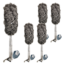 KEYTOSS 詰朵斯 竹炭添加 POPO沐浴刷, RE103-1, 1入, 5支