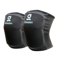 Greaten 極騰 多用途兒童護膝 耐磨 吸震 透氣 高舒適性 適用於各種運動, SR, 黑色, 1雙