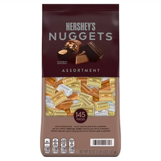 HERSHEY'S 好時 Nuggets 綜合巧克力 下午茶的美味搭配 四種口味一次滿足, 1.47kg, 1袋