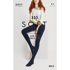 anev by VENUS 80D 柔軟褲襪 3雙組