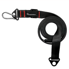 Forest Outdoor 群森戶外 獨角仙天幕延伸織帶, 軍風黑