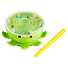 munchkin 滿趣健 章魚手鼓洗澡玩具，附鼓棒，適用年齡12個月以上, 綠色, 1個