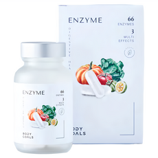 BODY GOALS 順纖窈窕酵素, 1個, 60顆