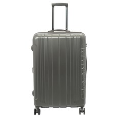 KANGOL 袋鼠 立體LOGO防盜拉鍊登機箱 鐵灰色 20吋