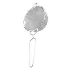 石浜金物工業 極細濾茶網 二重網，8.5cm深4.5cm全長21.5cm，18-8不鏽鋼，日本製, 1個