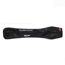 Selpa 韓國戶外登山杖背包/登山背包掛扣/登山杖收納袋/摺疊登山杖包/登山杖包 登山長條背帶, 黑色