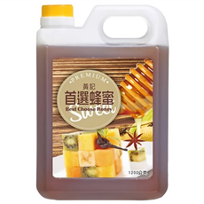 黃記 首選蜂蜜, 1.2kg, 1桶