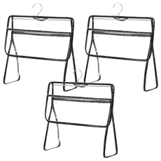 浴室防水掛袋 G725 37 x 16 x 40cm 148g 附掛勾貼片, 黑色, 1組