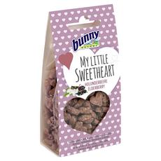 德國邦尼 鼠兔低升糖餅乾 愛心接骨木莓 無糖無色素 無防腐劑 造型小巧可愛 高嗜口性, 30g, 1包