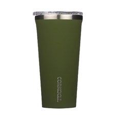 CORKCICLE. 酷仕客 三層真空寬口杯, 橄欖綠, 475ml, 1個