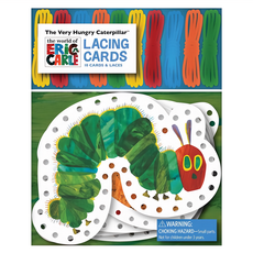 Chronicle Books The Very Hungry Caterpillar 穿繩遊戲/穿線板, 1組