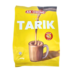 AIK CHEONG 益昌 南洋拉茶風味香滑奶茶 四合一 薑風味 減糖35% 456g, 38g, 12包, 1袋