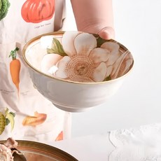 Homely Zakka 北歐新古典輕奢風陶瓷餐具套裝2，圓形飯碗，沙拉碗，圓形湯碗，圓形深盤，單柄烤盤，雙耳魚盤, 1組