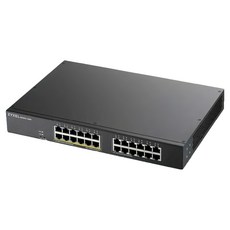 ZYXEL 智慧型網管24埠Gigabit PoE交換器 GS1900-24EP，24埠高速傳輸，PoE供電，智慧管理，企業首選, 1個