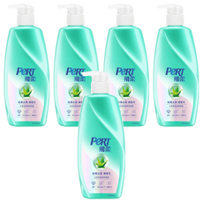 PeRT 飛柔 滋潤去屑 潤髮乳，針對乾燥髮尾，有效去屑分子，鎖順配方, 750g, 5瓶