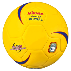 MiKASA Sports 合成皮手縫 5人制足球 黃色 410~450g, MKFSC62-YLW, 1個