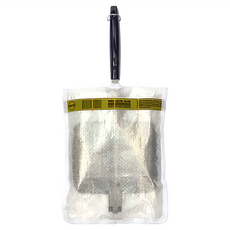 WEEKEND ER 三明治烤盤收納袋, 透明白 + 黃色, 1個