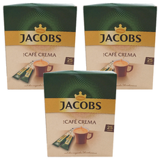 JACOBS 經典即溶咖啡 CAFÉ CREMA, 1.8公克*25包, 1.8g, 3盒