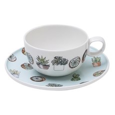 泰國 Royal Porcelain CACTUS PARK 咖啡杯 098594 250ml, 1個