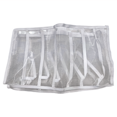 衣櫃分格收納袋 18.5絲尼龍網紗材質 白色/灰色 短褲/牛仔褲/T恤 內衣褲襪子文胸, (36 x 25 x 20cm), 1組