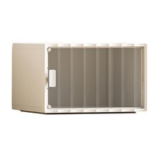 FAmILyLIFE 生活 長虹波紋磁吸式可疊加 小型款收納櫃, 1個