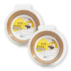 Nordicpaper 氣炸鍋專用烘培紙組 牛皮色 40入, 16 x 4.5cm, 2盒