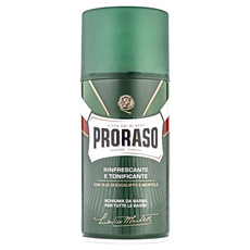 PRORASO 刮鬍泡 沁涼舒爽 綠標 300ml, 1個