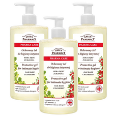GREEN PHARMACY 植淨林蔓越莓私密潔膚露 溫和潔淨、水嫩保濕, 300ml, 3瓶