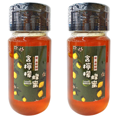 臺一 含檸檬蜂蜜 台灣產 100%純蜂蜜, 700g, 2瓶