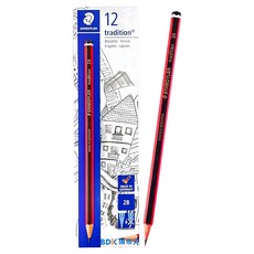 STAEDTLER 施德樓 紅武士經典繪圖鉛筆, 12支