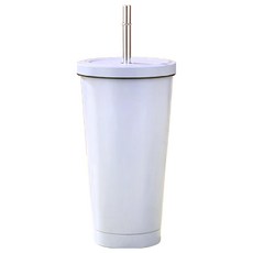 304不鏽鋼環保吸管杯Set 750ml 保溫保冷, 雪青紫, 1個