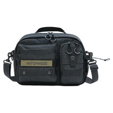 matchwood Chaser斜背手提兩用包 MHWDSB001BK, 黑色
